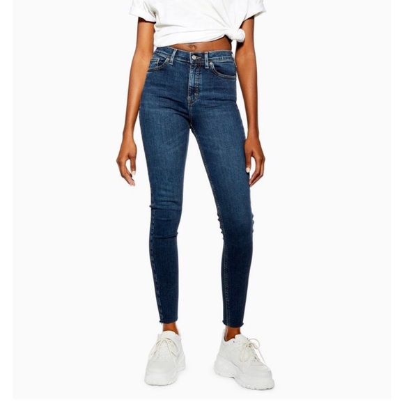 ⏰ NWT Topshop Jamie High Waist Ankle Skinny 26 - Picture 1 of 5